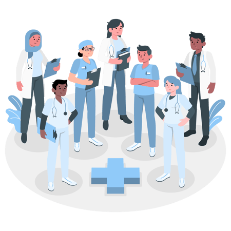 Health professional team-amico Health professional team-amico